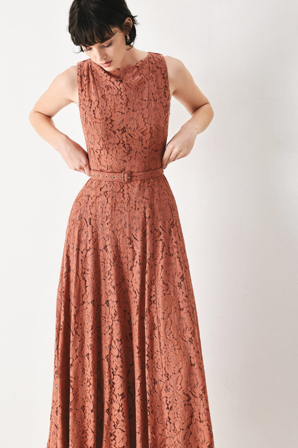 True Romance Lace Midi Dress