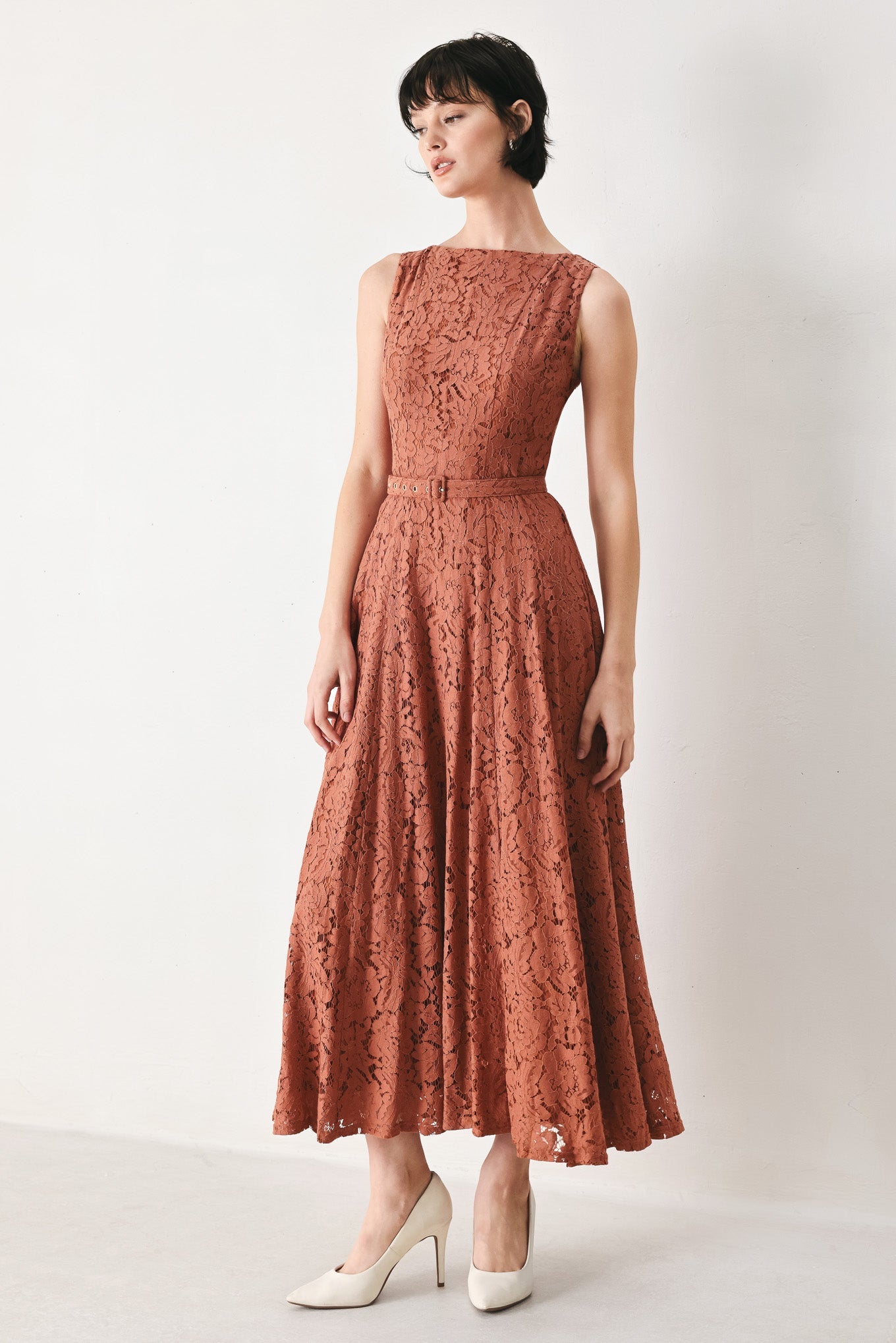 True Romance Lace Midi Dress