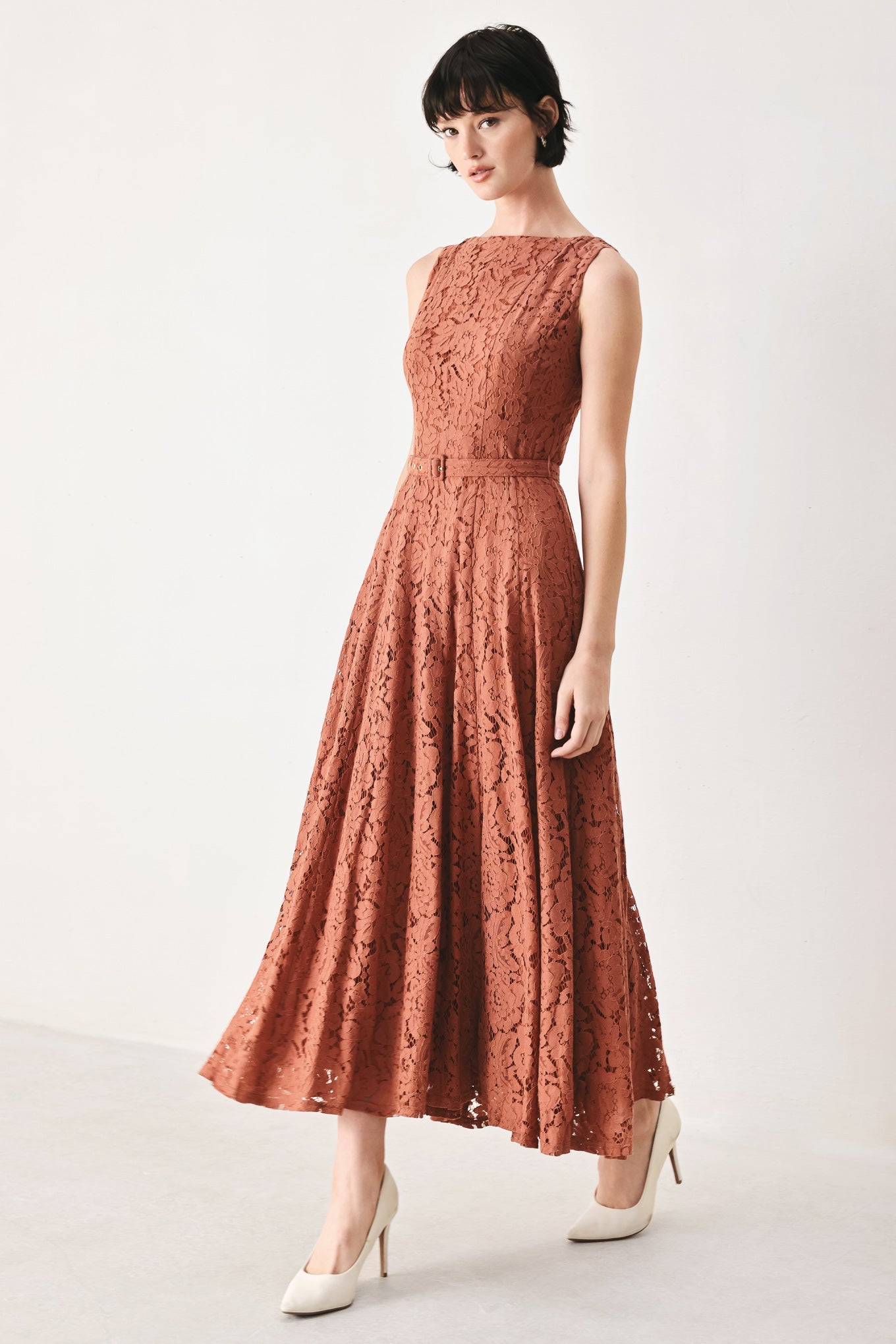 True Romance Lace Midi Dress