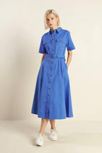 Soul on Fire Woven Midi Dress