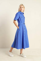 Soul on Fire Woven Midi Dress