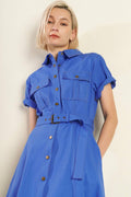 Soul on Fire Woven Midi Dress