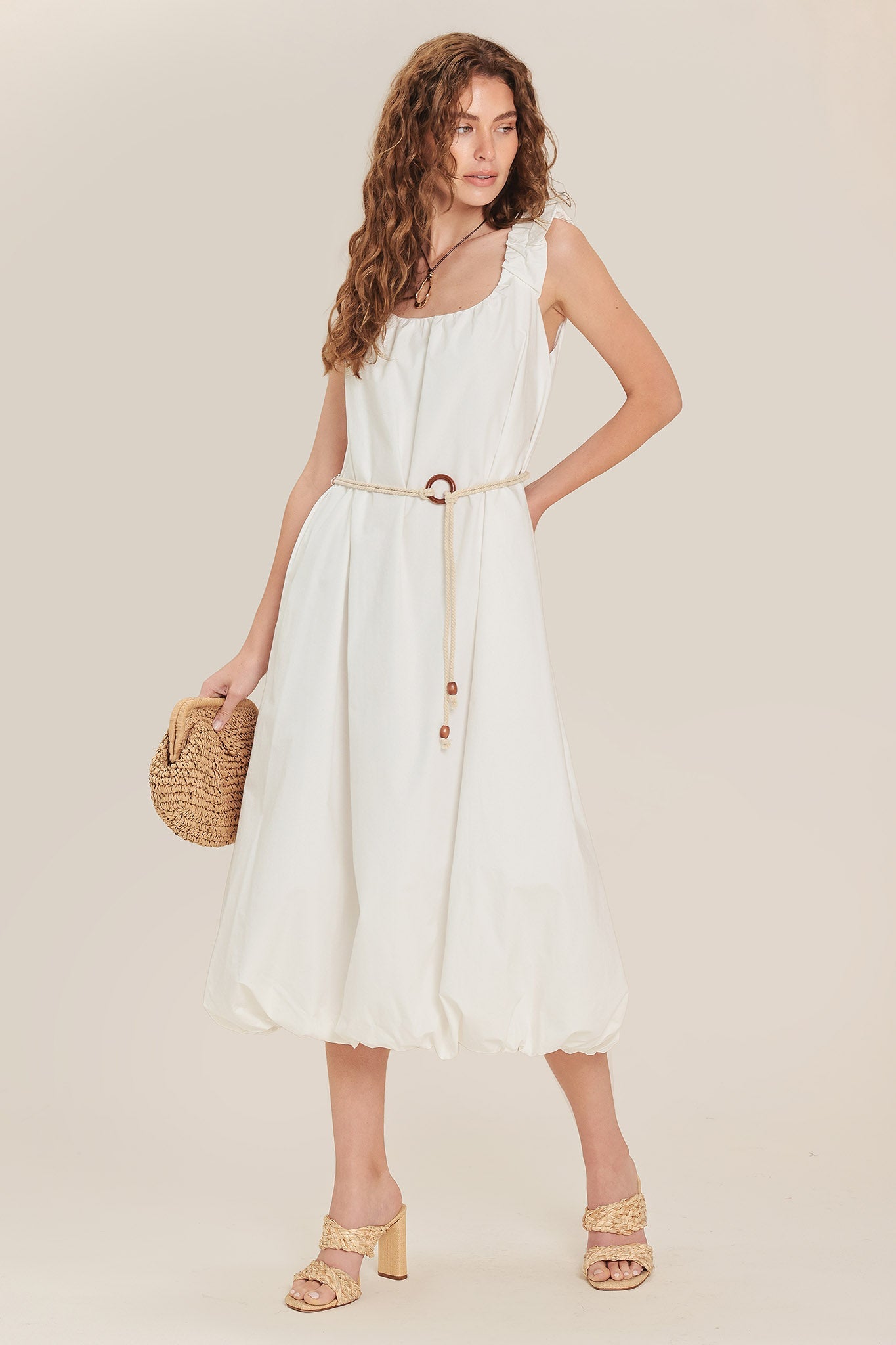 Riverside Sips Midi Dress