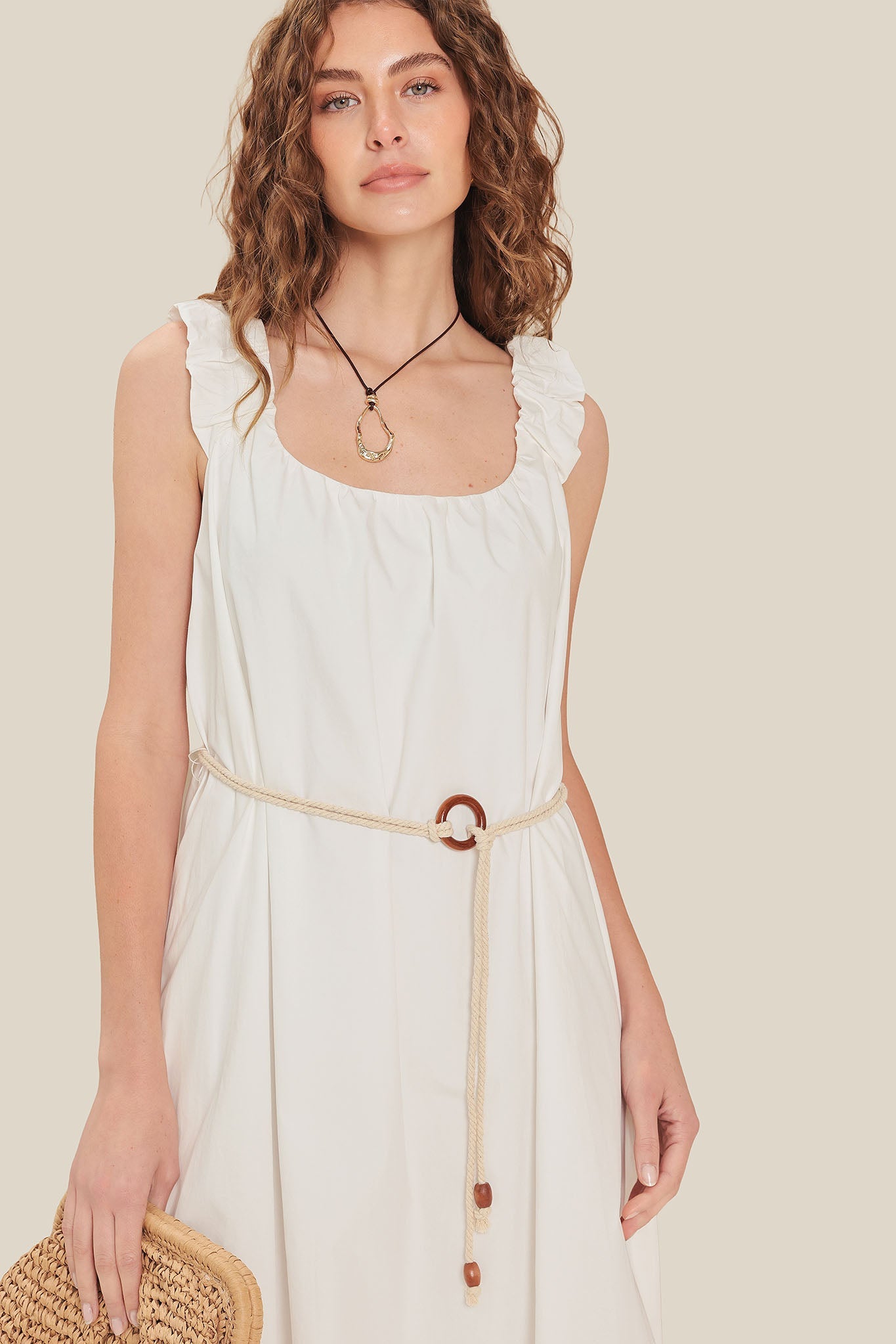 Riverside Sips Midi Dress