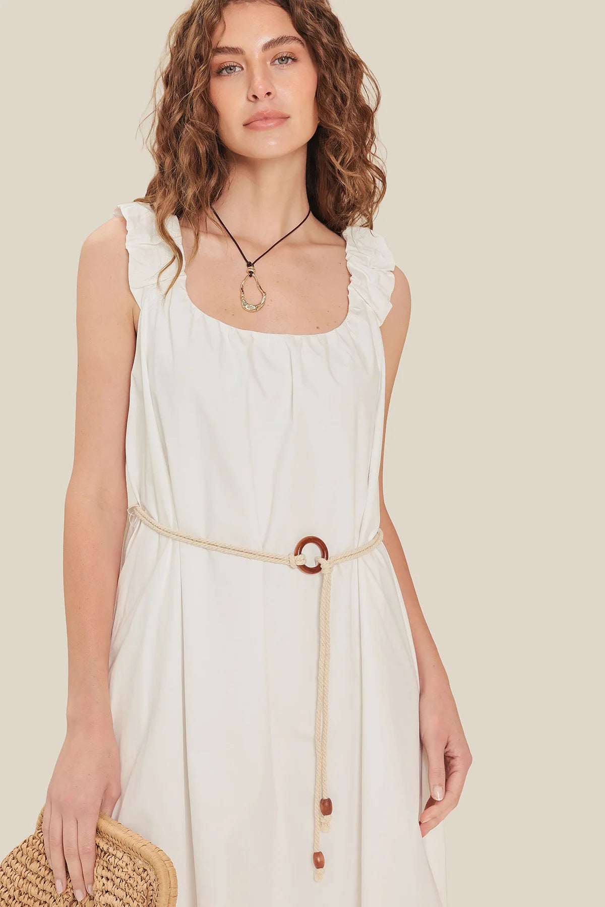 Riverside Sips Midi Dress