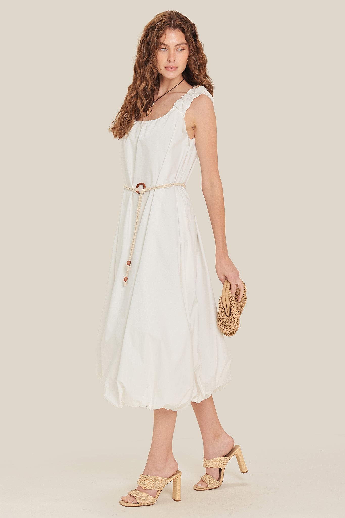Riverside Sips Midi Dress