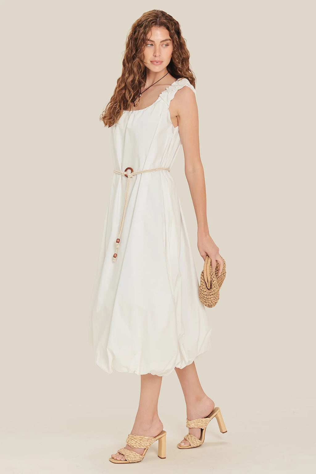 Riverside Sips Midi Dress