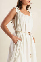Riverside Sips Midi Dress