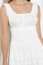 Loveliest Looks Woven Midi Dress