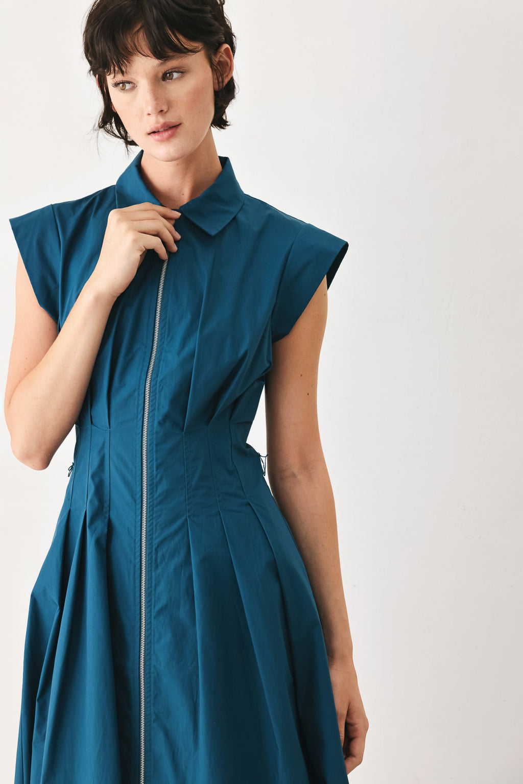 Blue Serenity Midi Dress