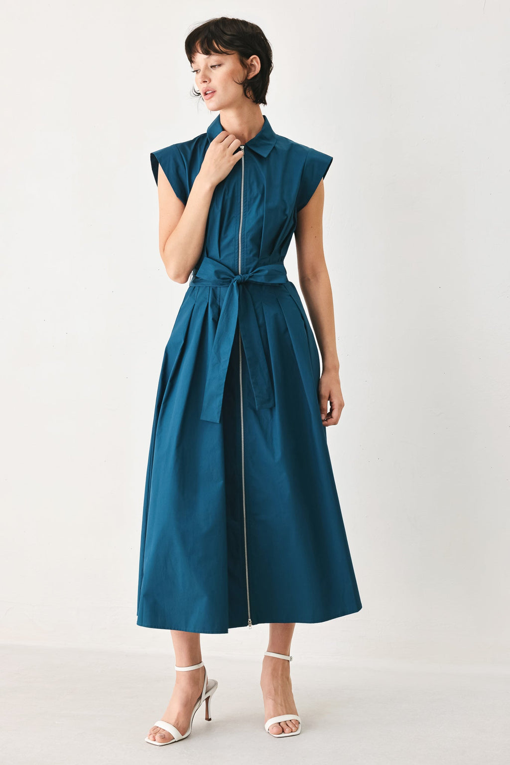 Blue Serenity Midi Dress