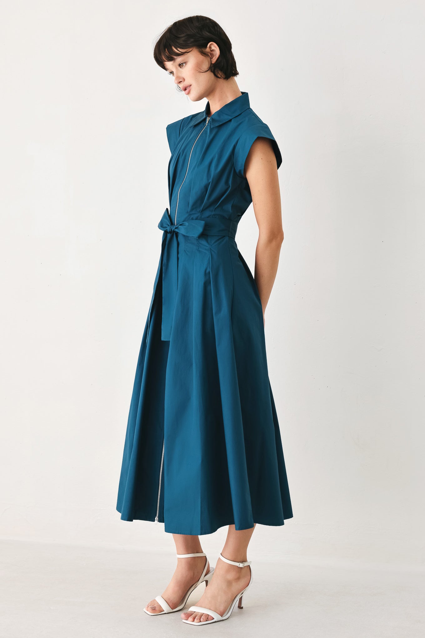 Blue Serenity Midi Dress