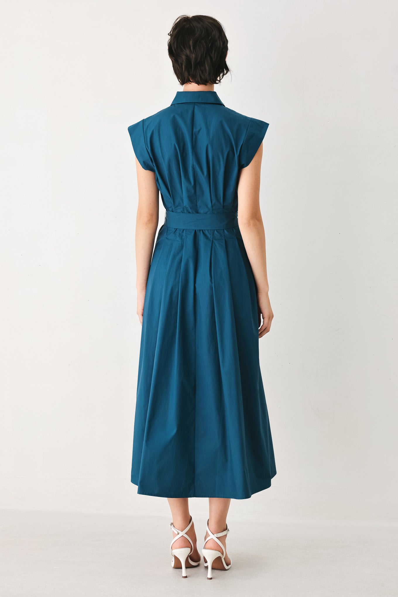 Blue Serenity Midi Dress