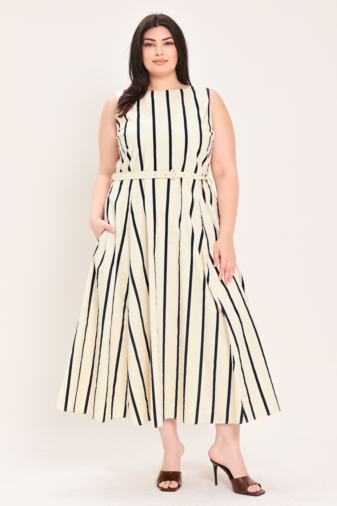 Sail Away Woven Midi Dress