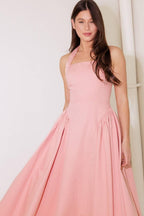 Caught in the Rain Woven Midi Dress