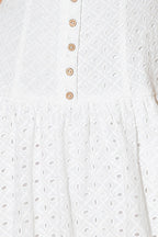 AT FIRST GLANCE WOVEN MINI DRESS