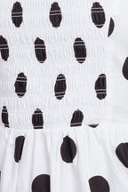 EFFORTLESS DAYS WOVEN MIDI DRESS