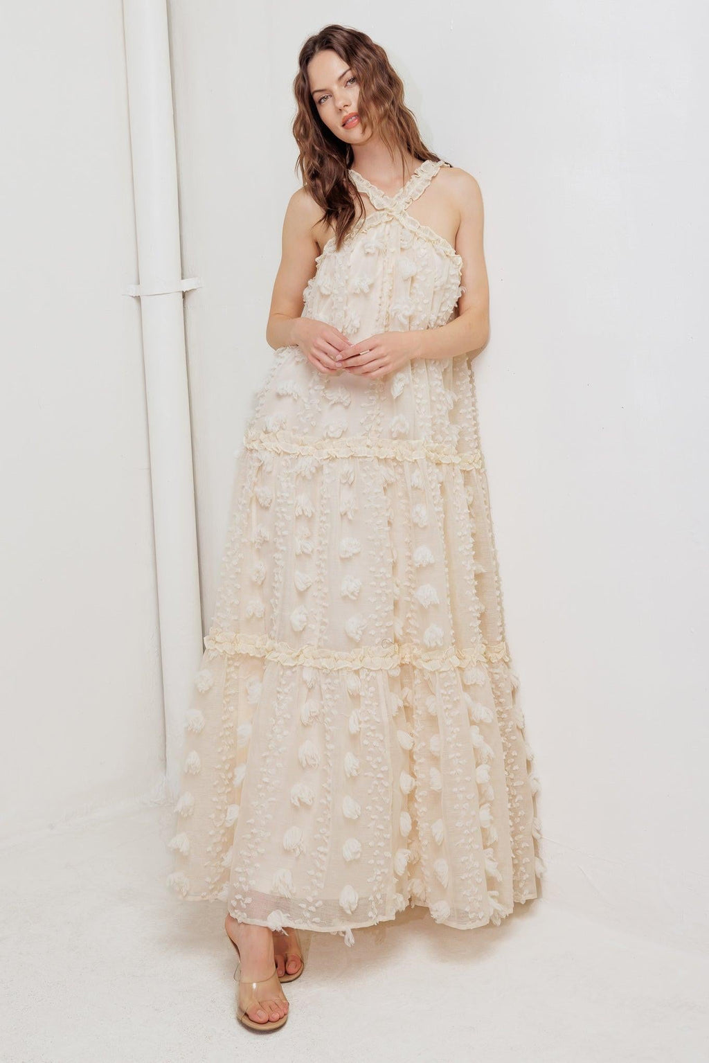 Cloud Nine Gown Ankle Dress