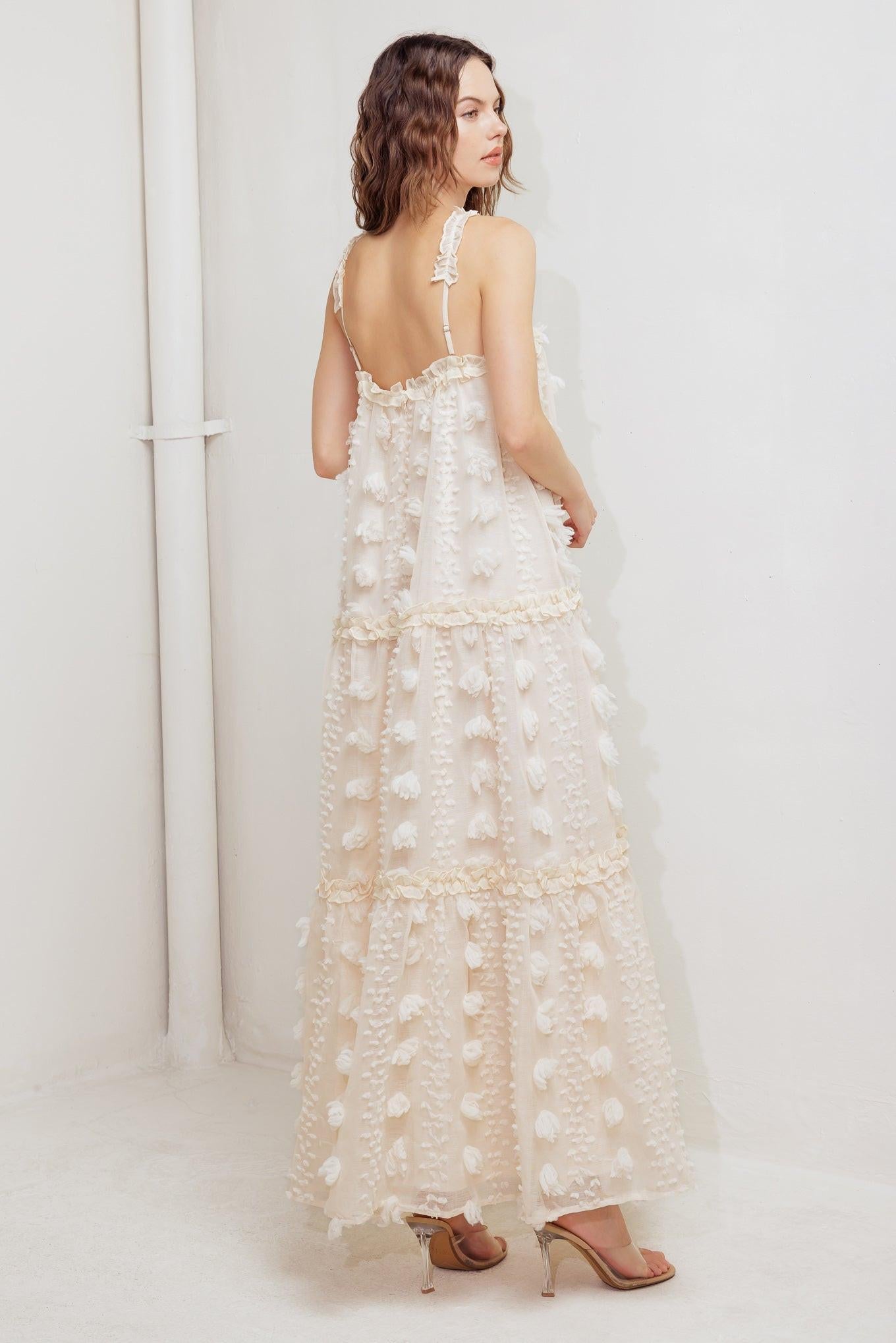 Cloud Nine Gown Ankle Dress