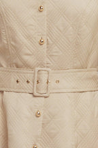 Neutral Chic Midi Dress