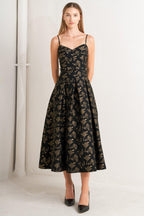 Garden Opera Midi Dress