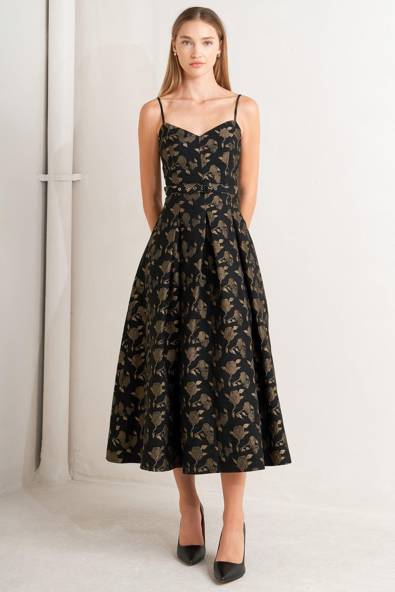 Garden Opera Midi Dress