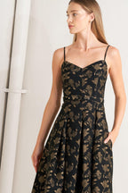 Garden Opera Midi Dress