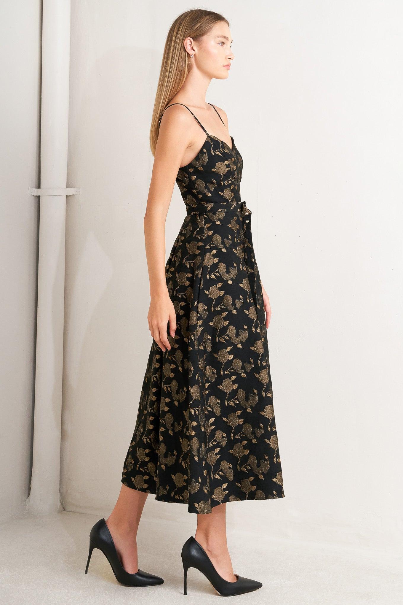 Garden Opera Midi Dress