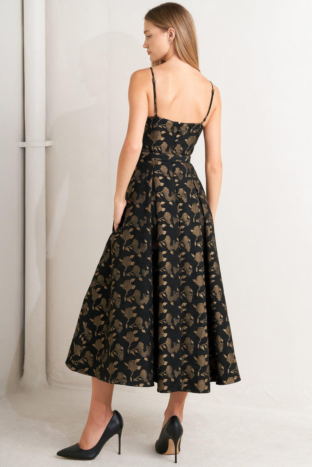 Garden Opera Midi Dress
