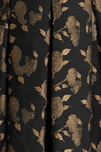 GARDEN OPERA WOVEN MIDI DRESS