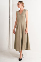 Sophisticated Simplicity Knit Midi Dress