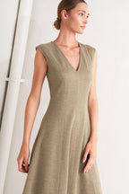 Sophisticated Simplicity Knit Midi Dress
