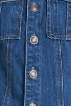 BLUE CRUSH DENIM MINI DRESS