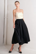 Mono Balet Woven Midi Dress