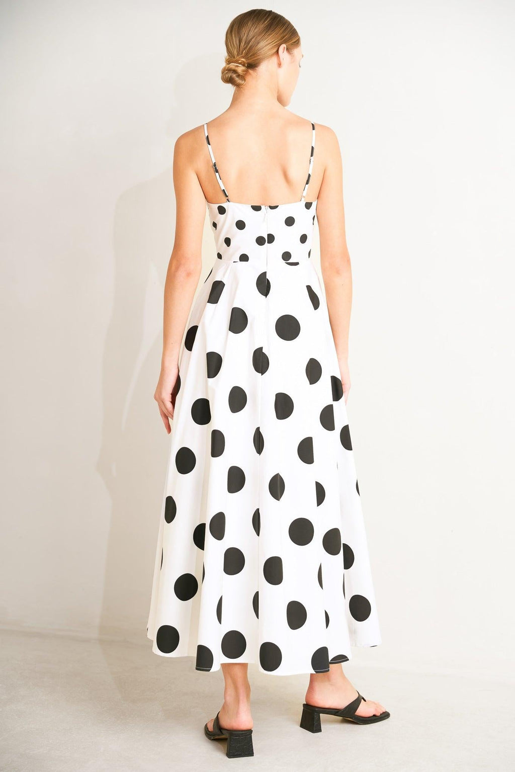 Dolce Vita Polka Dot Midi Dress