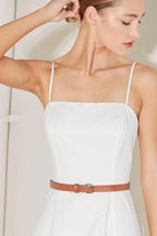 Delicate Icon Woven Midi Dress