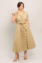 Natural Instinct Midi Dress