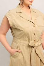 Natural Instinct Midi Dress