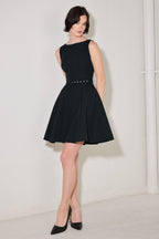 All Eyes On You Woven Mini Dress