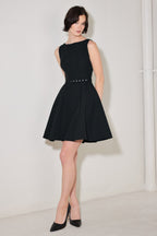 All Eyes On You Woven Mini Dress
