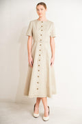 Command the Room Midi Dress