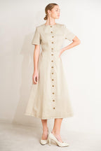 Command the Room Midi Dress