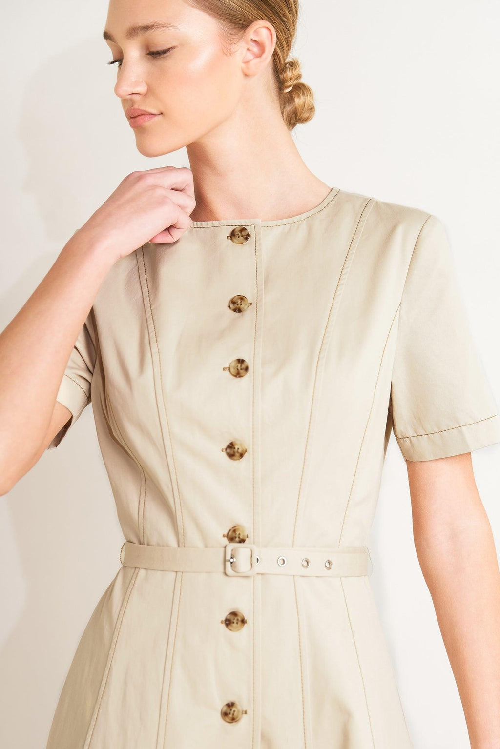 Command the Room Midi Dress