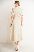 Command the Room Midi Dress