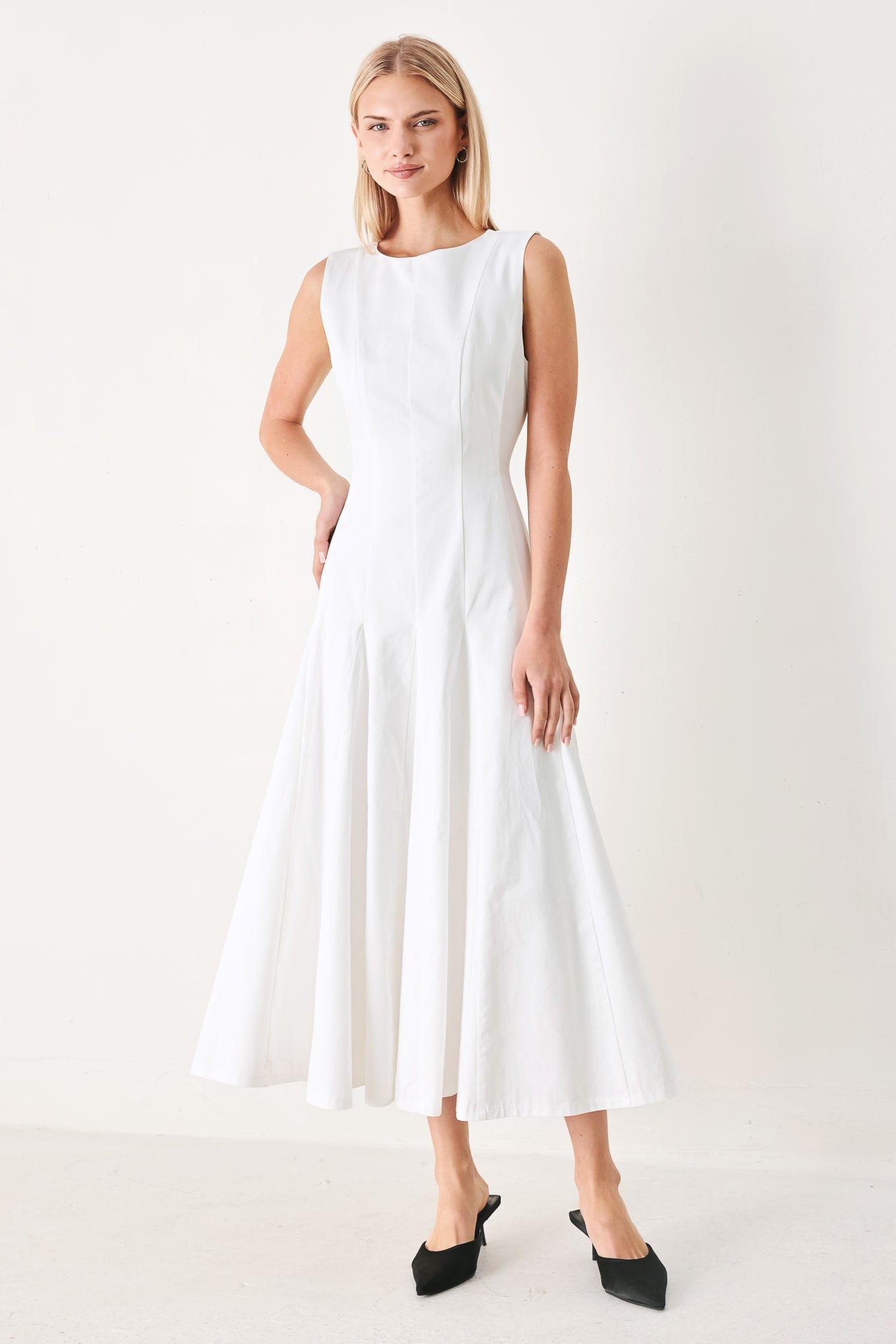 tania ruched midi dress FATFACE Tania Midi Gingham Dress
