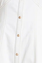 SWEET SOPHISTICATION WOVEN MIDI DRESS