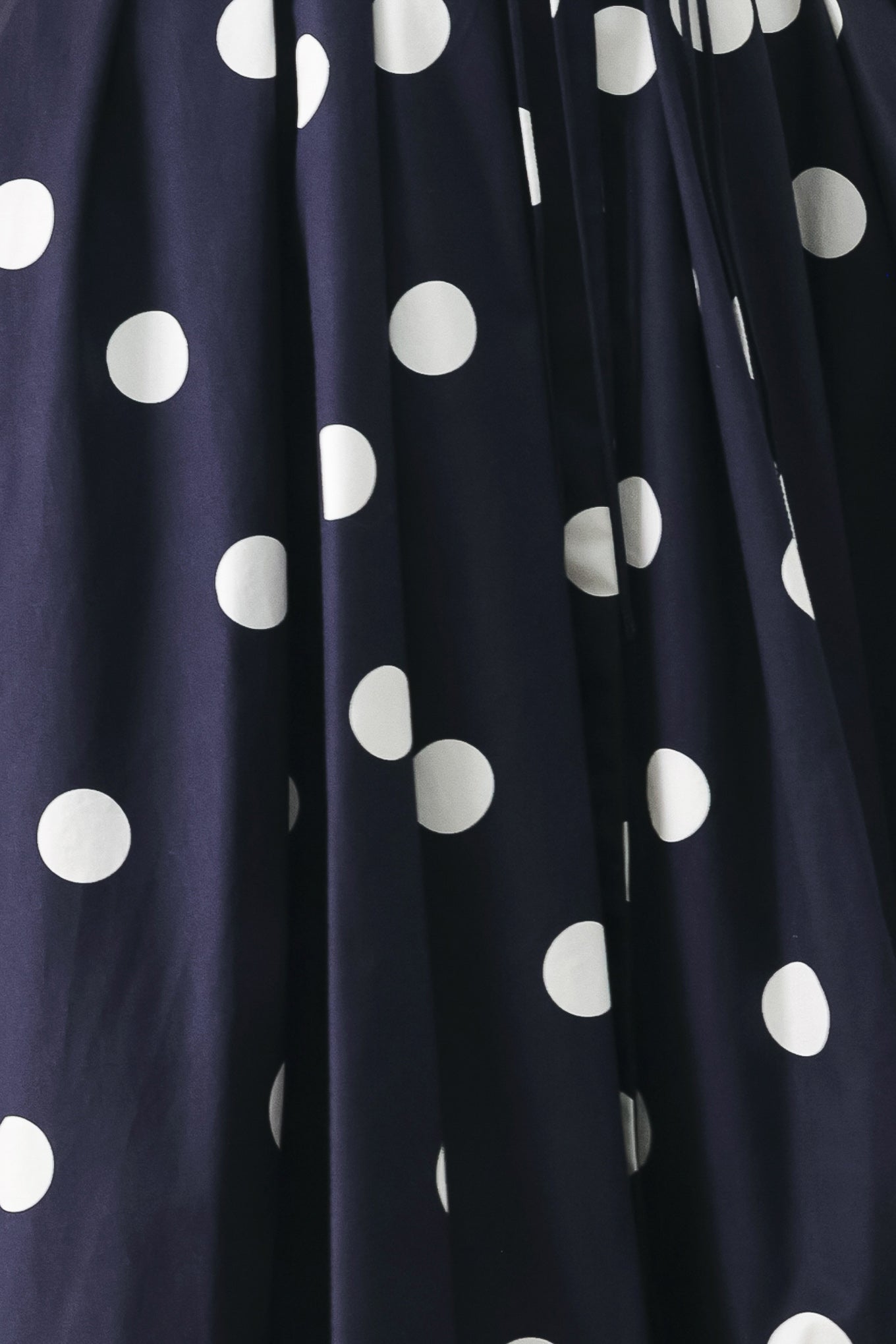 BLUE MOON DOT WOVEN MIDI DRESS