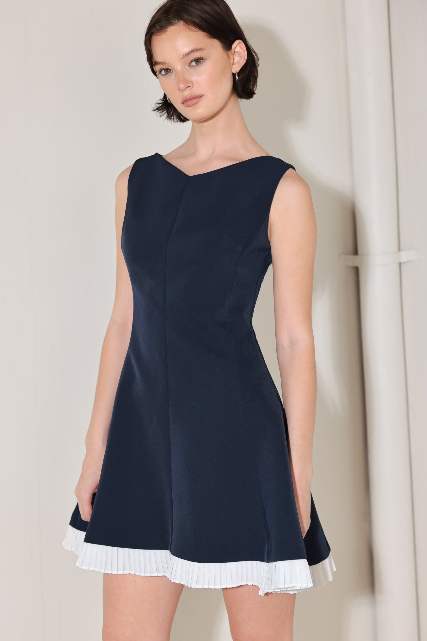 SWEET ESCAPE WOVEN MINI DRESS