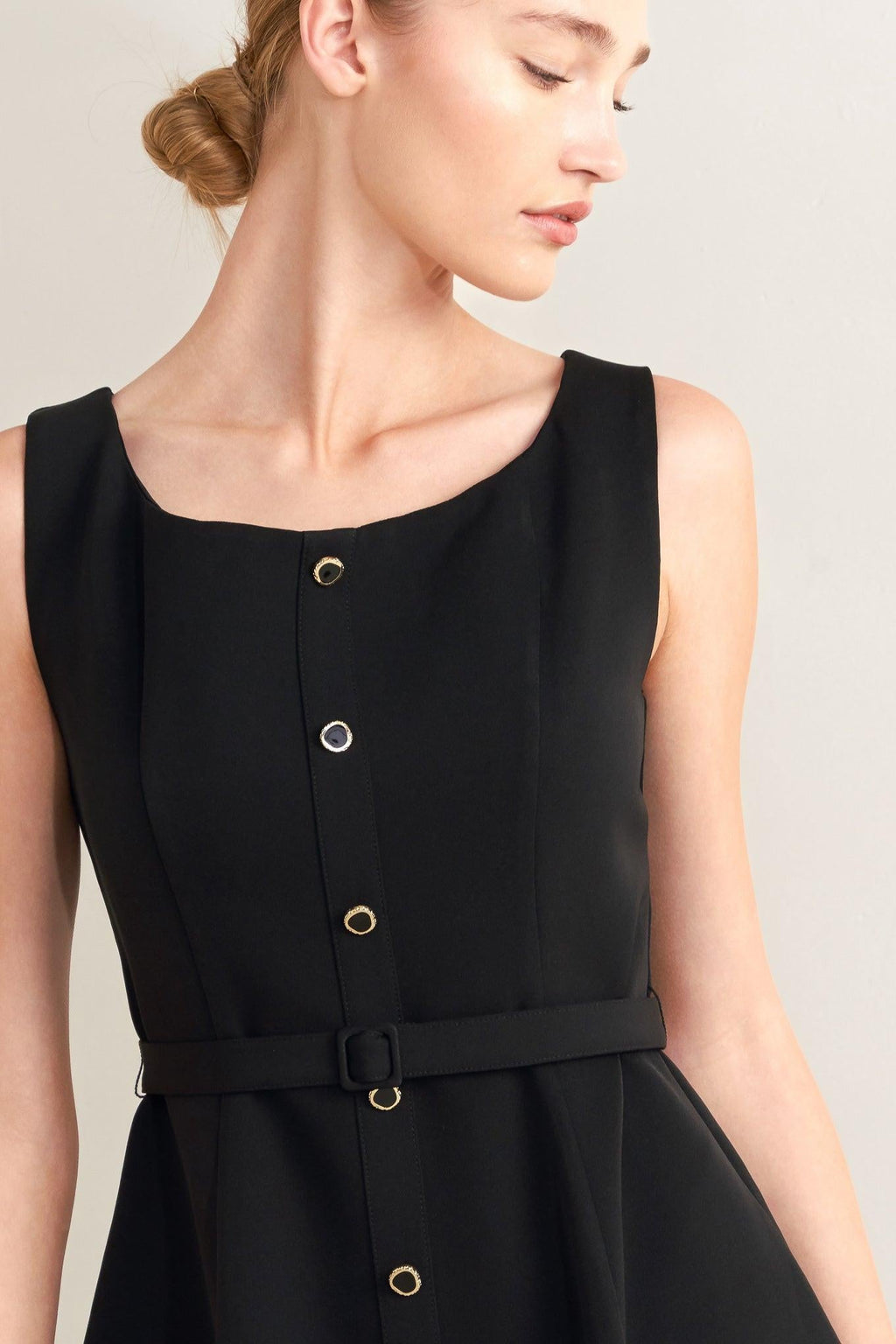 Paris After Dark Midi Dress