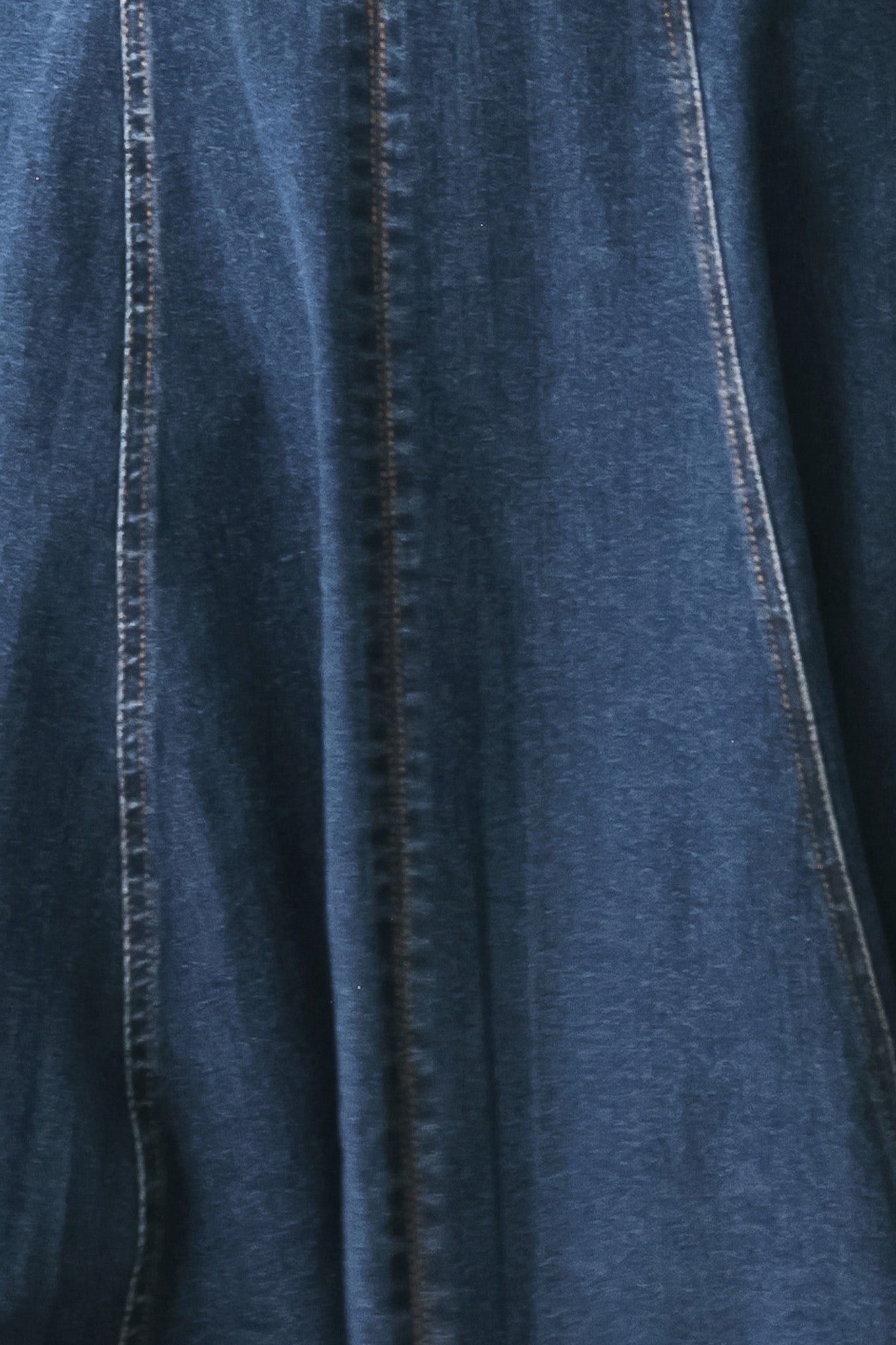 Western Charm Denim Midi Dress